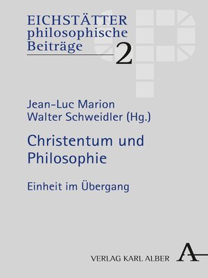 cover image of Christentum und Philosophie